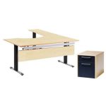 DENCON L-SHAPED WORKSTATION